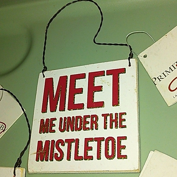 ☆BUNDLE☆Lot of 4 PRIMITIVES BY KATHY Wooden Christmas Ornaments☆ - Picture 8 of 15